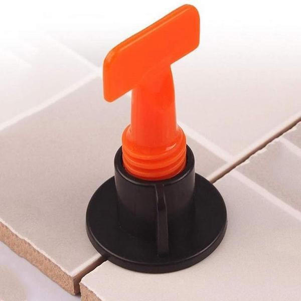 Kit di livellamento per piastrelle riutilizzabile - Allineamento perfetto delle piastrelle (50 pezzi)
