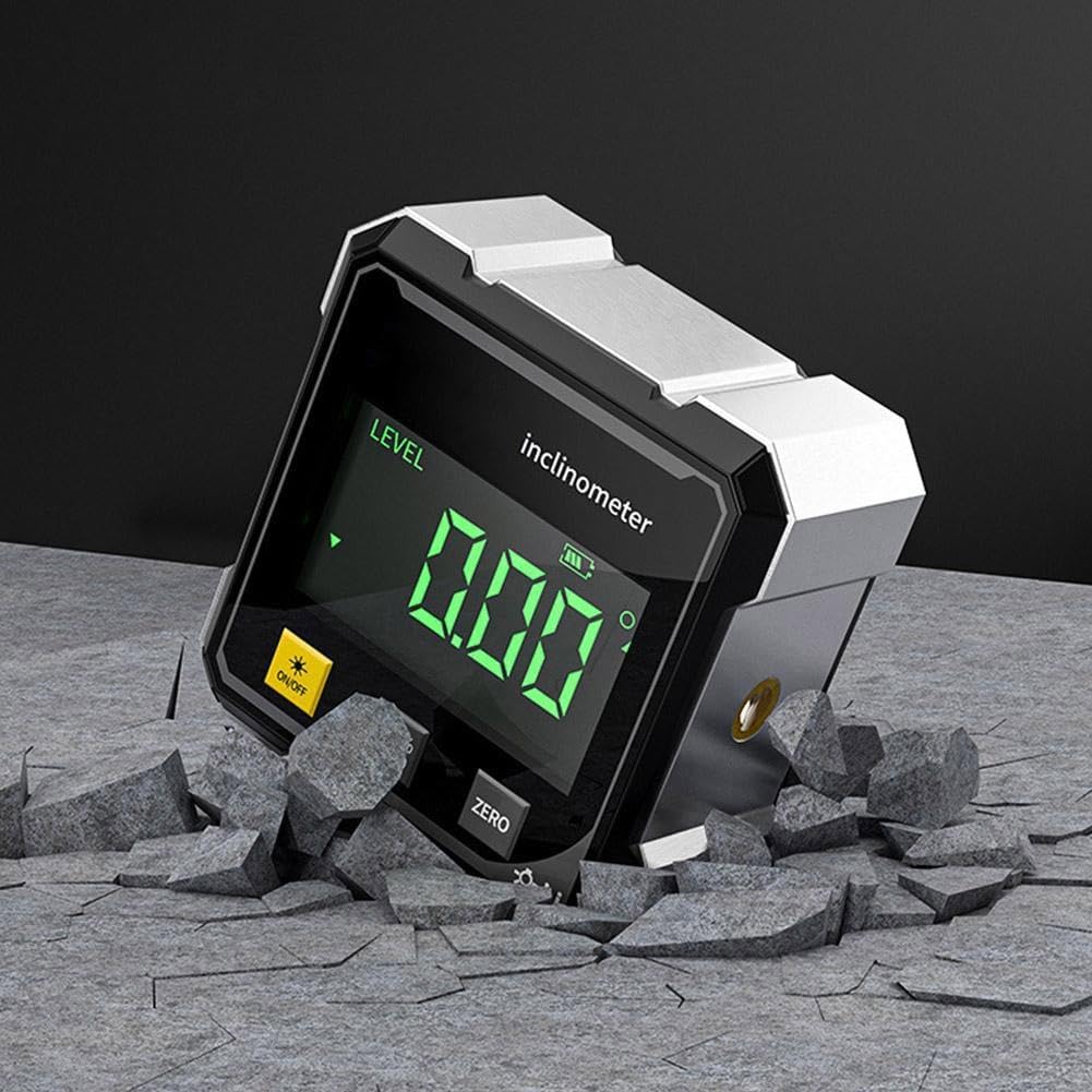 Digitálna magnetická laserová uhlová vodováha