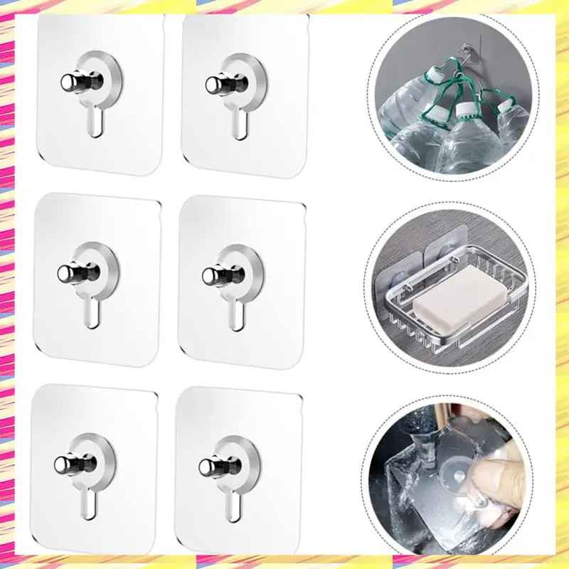 Bezplatná montáž na stenu Transparentný háčik (20 ks)